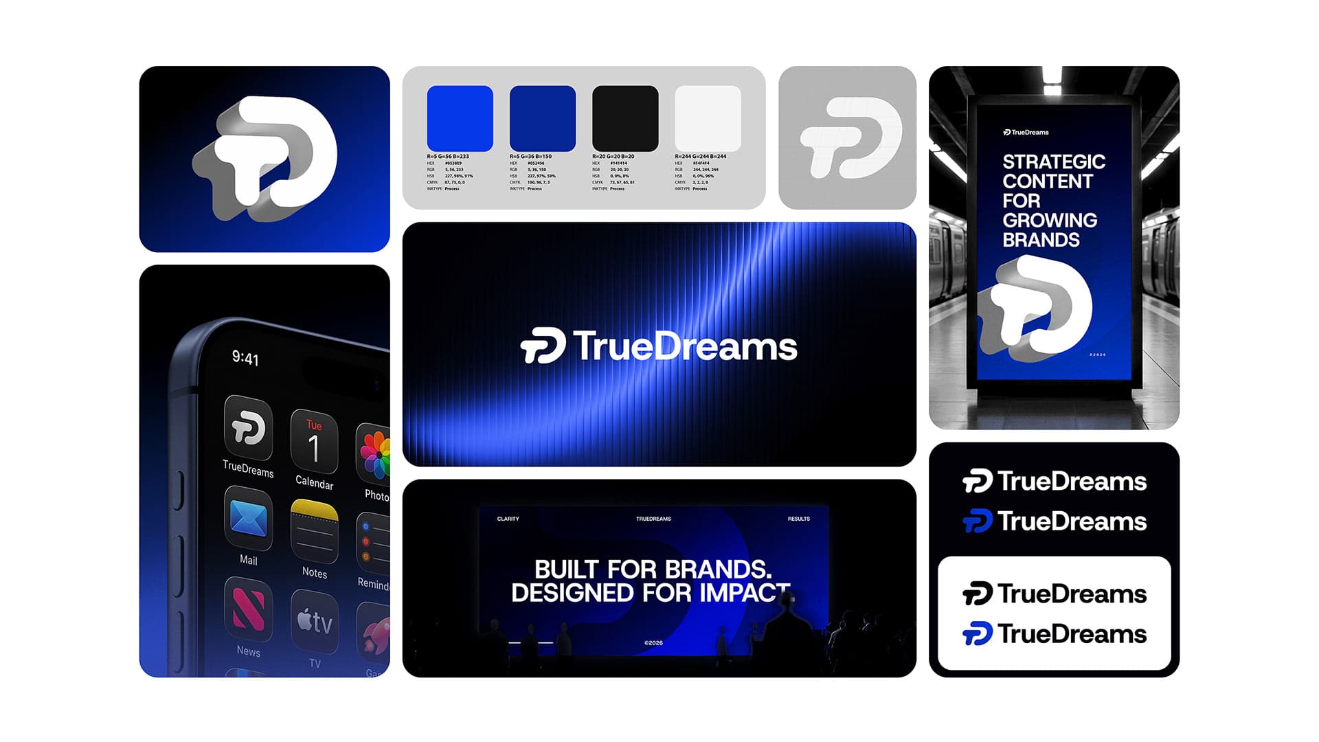 True Dreams brand identity and guidelines