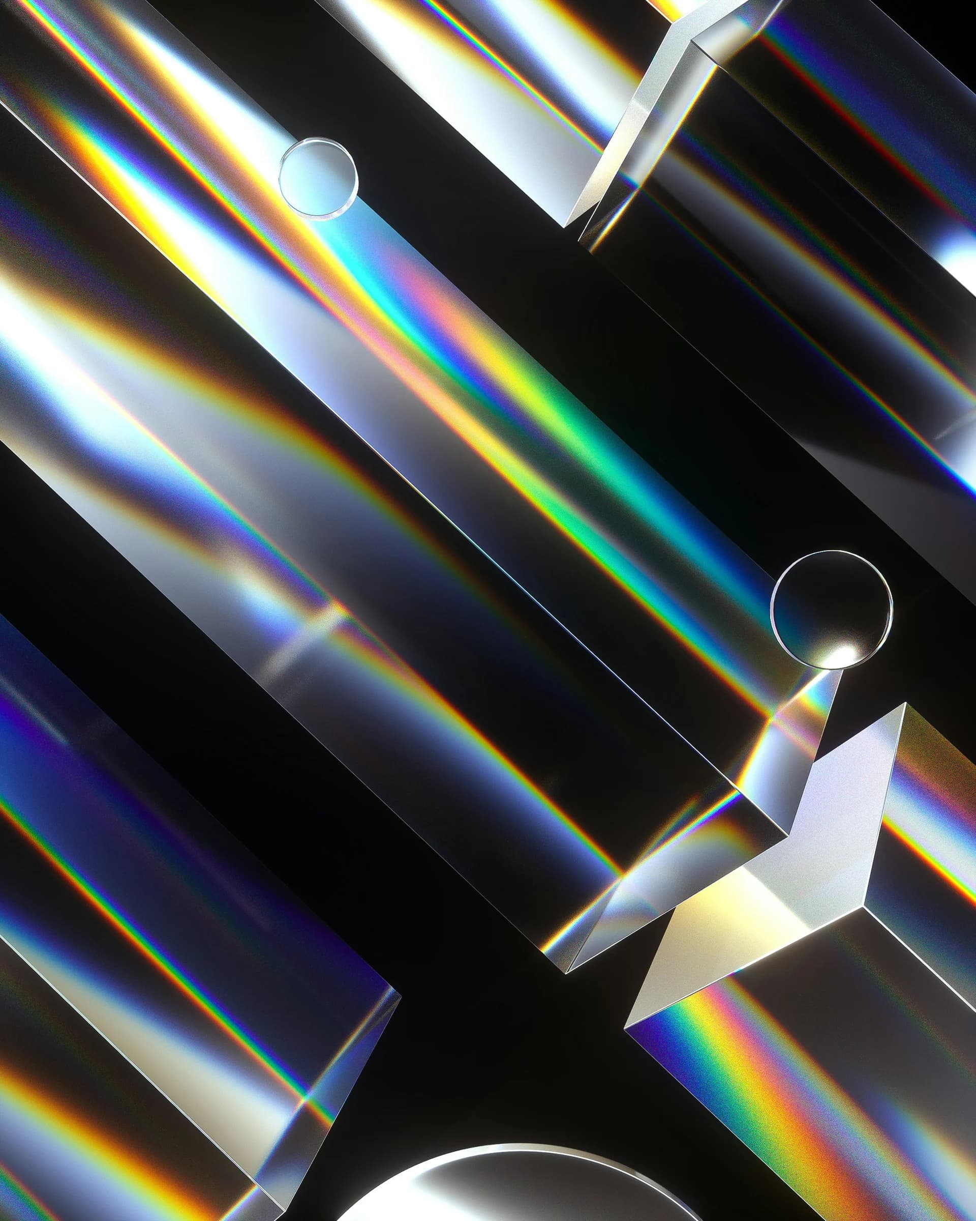 Dispersion — experimental CGI study of light and transparency
